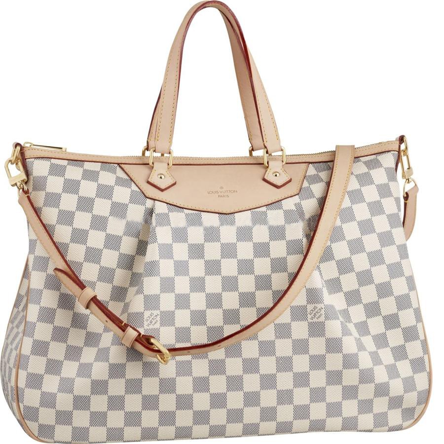 Fake Louis Vuitton Siracusa GM Damier Azur Canvas N41111 Online